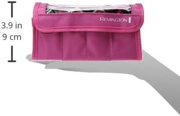 Remington H1018 Compact Ceramic Worldwide Voltage Hair Setter & Rollers, 1-1 ¼" Purple/Black, Original Version, 14 Piece Set