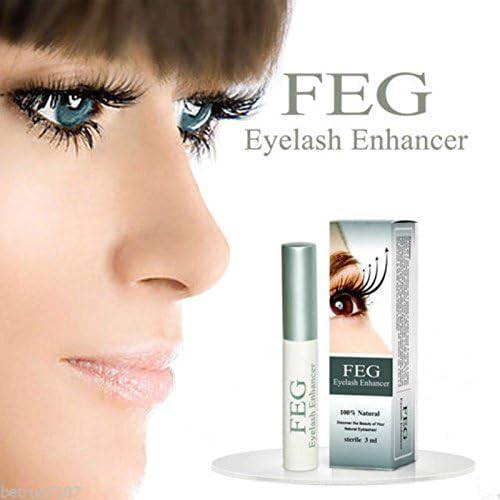 FEG Eyelash Enhancer Eye Lash Rapid Growth Serum Liquid 100% Original 3ml