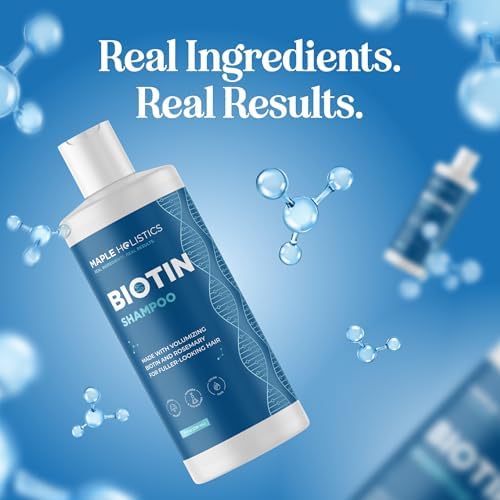 Shampoo for Thinning Hair and Hair Loss - Volumizing Biotin Shampoo for Hair Growth with Rosemary Argan Oil and Evening Primrose Oil - (236 ml (Pack of 1)) (273 mL)