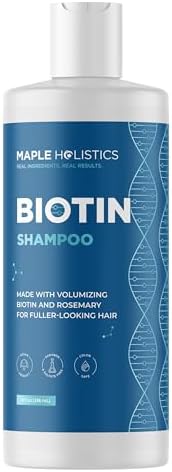Shampoo for Thinning Hair and Hair Loss - Volumizing Biotin Shampoo for Hair Growth with Rosemary Argan Oil and Evening Primrose Oil - (236 ml (Pack of 1)) (273 mL)