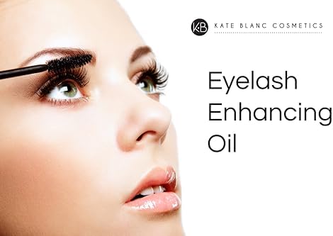 Castor Oil (2oz) USDA Certified Organic, 100% Pure, Cold Pressed, Hexane Free by Kate Blanc. Stimulate Growth for Eyelashes, Eyebrows, Hair. Lash Growth Serum. Brow Treatment. FREE Mascara Starter Kit
