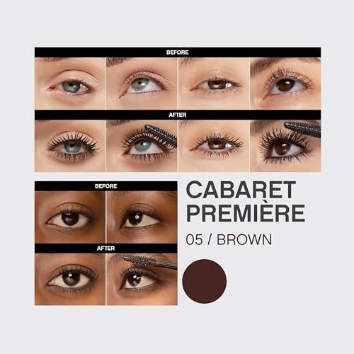 Vivienne Sabó Paris - Classic Everyday Mascara Cabaret Premiere, Cruelty Free, Brown, Made in Europe