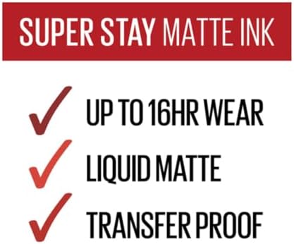 Maybelline New York - SuperStay Matte Ink Lipstick Set 3 PIECES SET (AMAZONIAN, LOVER, SEDUCTRESS)