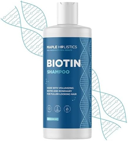 Shampoo for Thinning Hair and Hair Loss - Volumizing Biotin Shampoo for Hair Growth with Rosemary Argan Oil and Evening Primrose Oil - (236 ml (Pack of 1)) (273 mL)