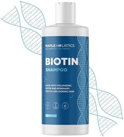 Shampoo for Thinning Hair and Hair Loss - Volumizing Biotin Shampoo for Hair Growth with Rosemary Argan Oil and Evening Primrose Oil - (236 ml (Pack of 1)) (273 mL)