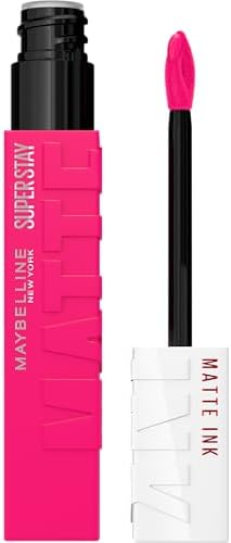 Maybelline New York SuperStay Matte Ink Liquid Lipstick, Romantic, 0.17 fl. oz. 1 Count