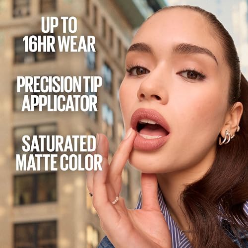 Maybelline New York SuperStay Matte Ink Liquid Lipstick, Romantic, 0.17 fl. oz. 1 Count