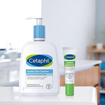 Cetaphil Hydrating Eye Gel Cream, 0.5 Oz, Packaging may Vary