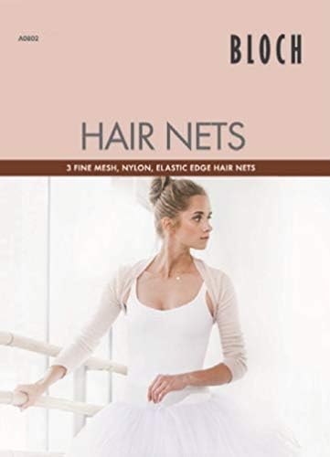 Bloch unisex-adults Hair Nets - 3 PackHeadband