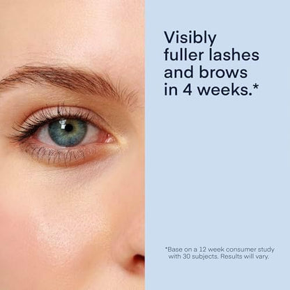 TEREZ & HONOR Natural Eyelash Growth Serum and Brow Enhancer to Grow Thicker, Longer Lashes for Long, Luscious Lashes and Eyebrows[3ml] 3ml