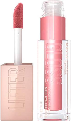 Maybelline New York Plumping & Hydrating Lip Gloss with Hyaluronic Acid, 5.4ml - Shade: 004 (Silk)