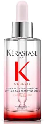 Kérastase Genesis Hair Serum, Nourishing & Fortifying Leave-In Conditioner, For Weakened Hair, With Ginger Root & Edelweiss Flower, Sérum Anti-Chute Fortifiant, 90 ml