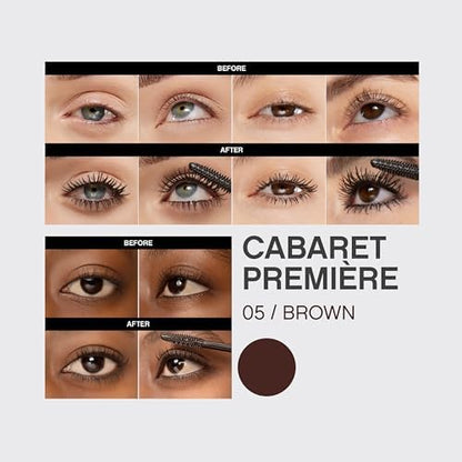Vivienne Sabó Paris - Classic Everyday Mascara Cabaret Premiere, Cruelty Free, Brown, Made in Europe