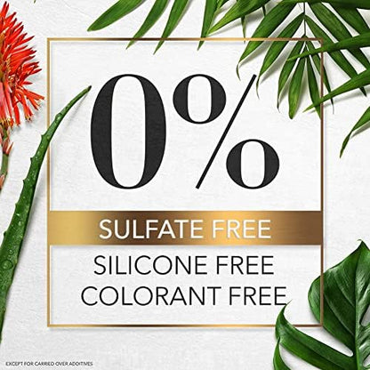 Herbal Essences Hair Strengthening Sulfate Free Potent Aloe Vera + Bamboo Natural Shampoo for Dry Hair and Hair Hydrate, 400mL