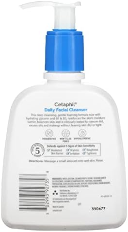 Cetaphil Daily Facial Cleanser, 8 fl oz (237 ml)