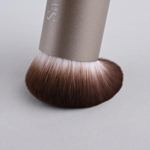 Kabuki Makeup Brush - Blender Brush for Powder, Cream, Liquid Foundation, Sunscreen, Blush Blending & Bronzer