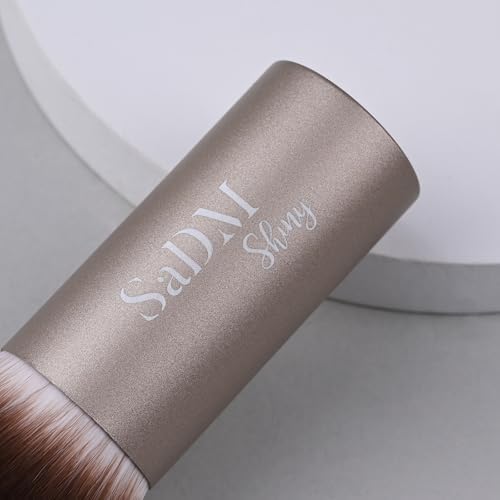 Kabuki Makeup Brush - Blender Brush for Powder, Cream, Liquid Foundation, Sunscreen, Blush Blending & Bronzer